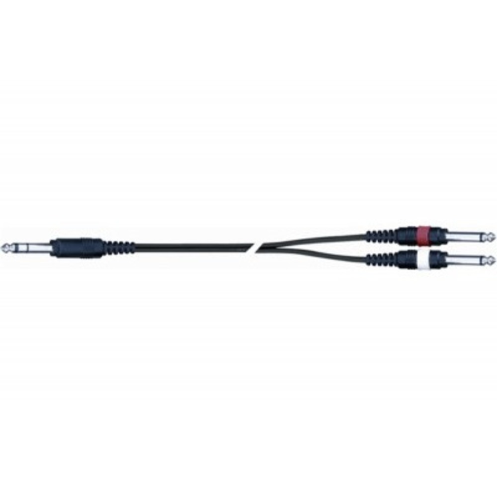 Кабель аудио 1xJack - 2xJack QUIK LOK AD4-2.5K 2.5m