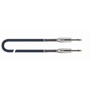 Кабель аудио 1xJack - 1xJack QUIK LOK S200-1 BK 1.0m