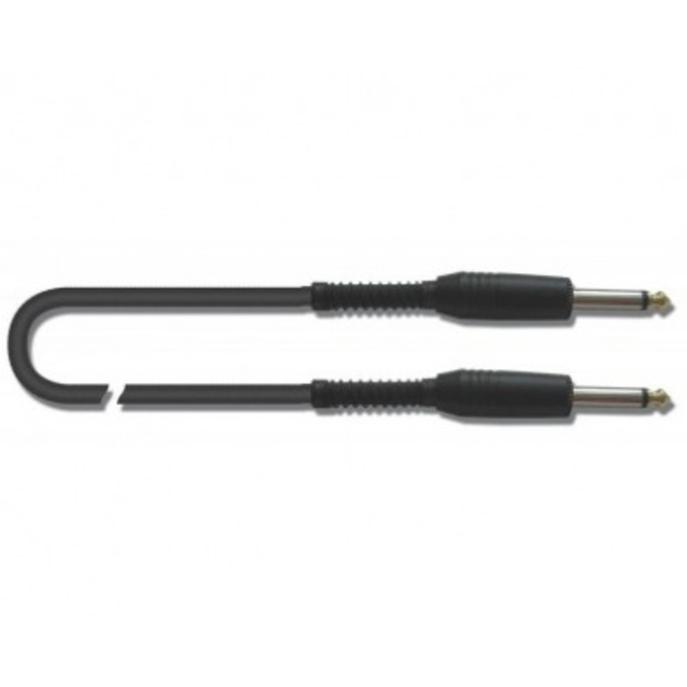 Кабель аудио 1xJack - 1xJack QUIK LOK S200-3 BK 3.0m
