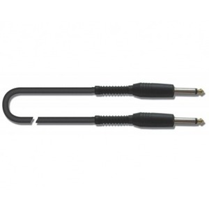 Кабель аудио 1xJack - 1xJack QUIK LOK S200-3 BK 3.0m