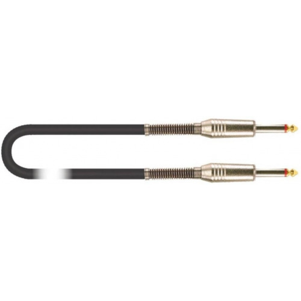 Кабель аудио 1xJack - 1xJack QUIK LOK S200-4,5 BK 4.5m