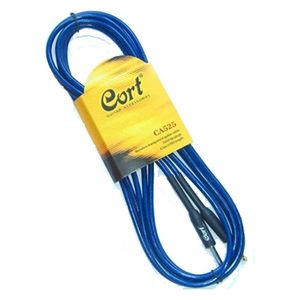 Кабель аудио 1xJack - 1xJack Cort CA-525 BL 4.5m