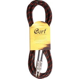 Кабель аудио 1xJack - 1xJack Cort CA-526 BK 4.5m
