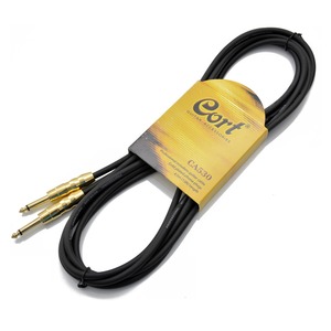 Кабель аудио 1xJack - 1xJack Cort CA-530 BK 4.5m