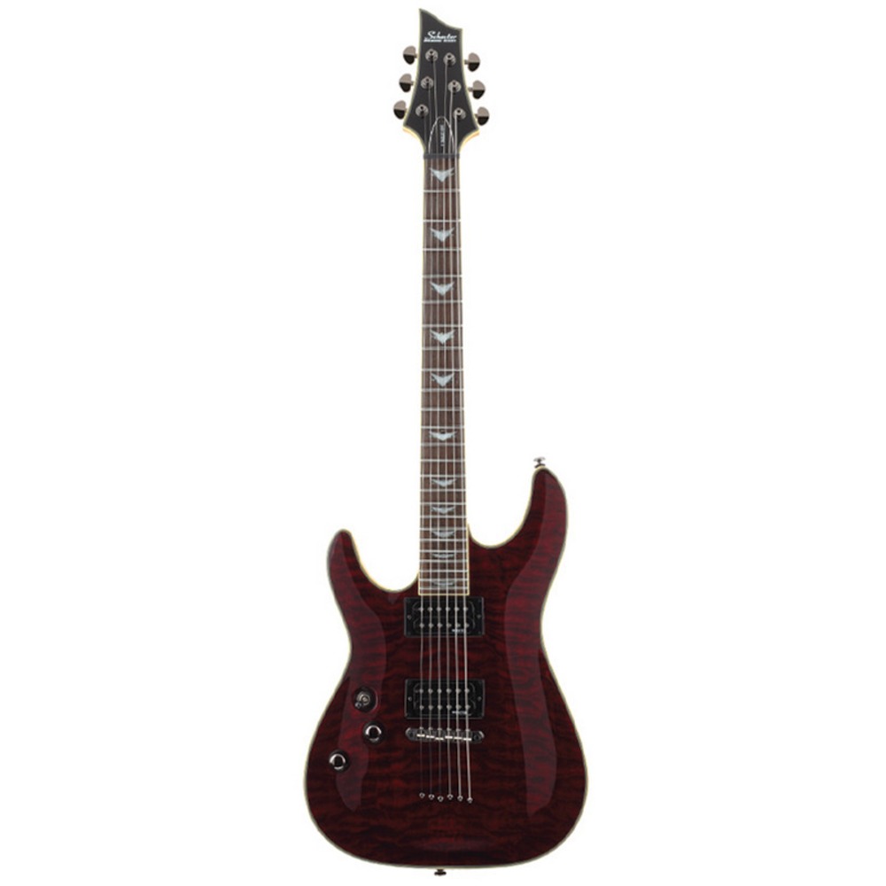 Гитара леворукая SCHECTER Damien Elite-6 L/H CRED