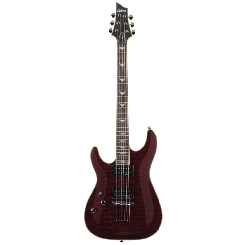 Гитара леворукая SCHECTER DAMIEN ELITE-6 CRED L/H