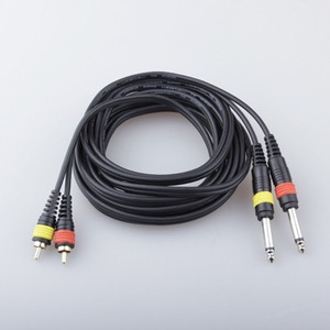 Кабель аудио 2xJack - 2xRCA MrCable AIJR-05X2-HS 5.0m