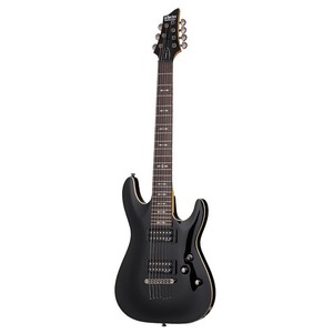 Гитара леворукая SCHECTER OMEN-7 BLK L/H