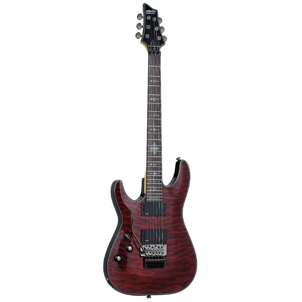 Гитара леворукая SCHECTER DAMIEN ELITE-6 FR CRED L/H