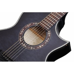 Электроакустическая гитара SCHECTER Hellraiser Stage AC STBLK