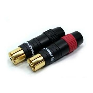 Разъем RCA (Папа) Neutrik NF2C-B/2-POS