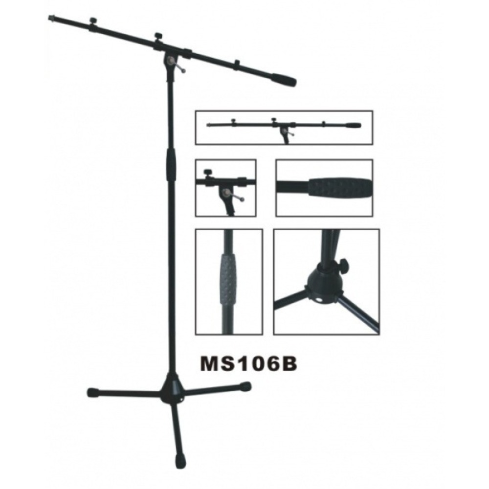 Микрофонная стойка напольная VESTON MS106B