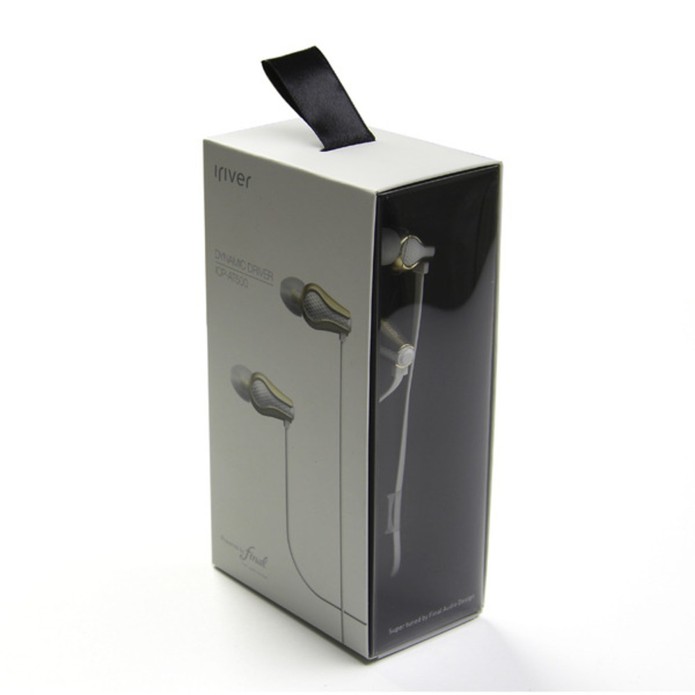 Наушники внутриканальные классические Iriver ICP-AT500 Black