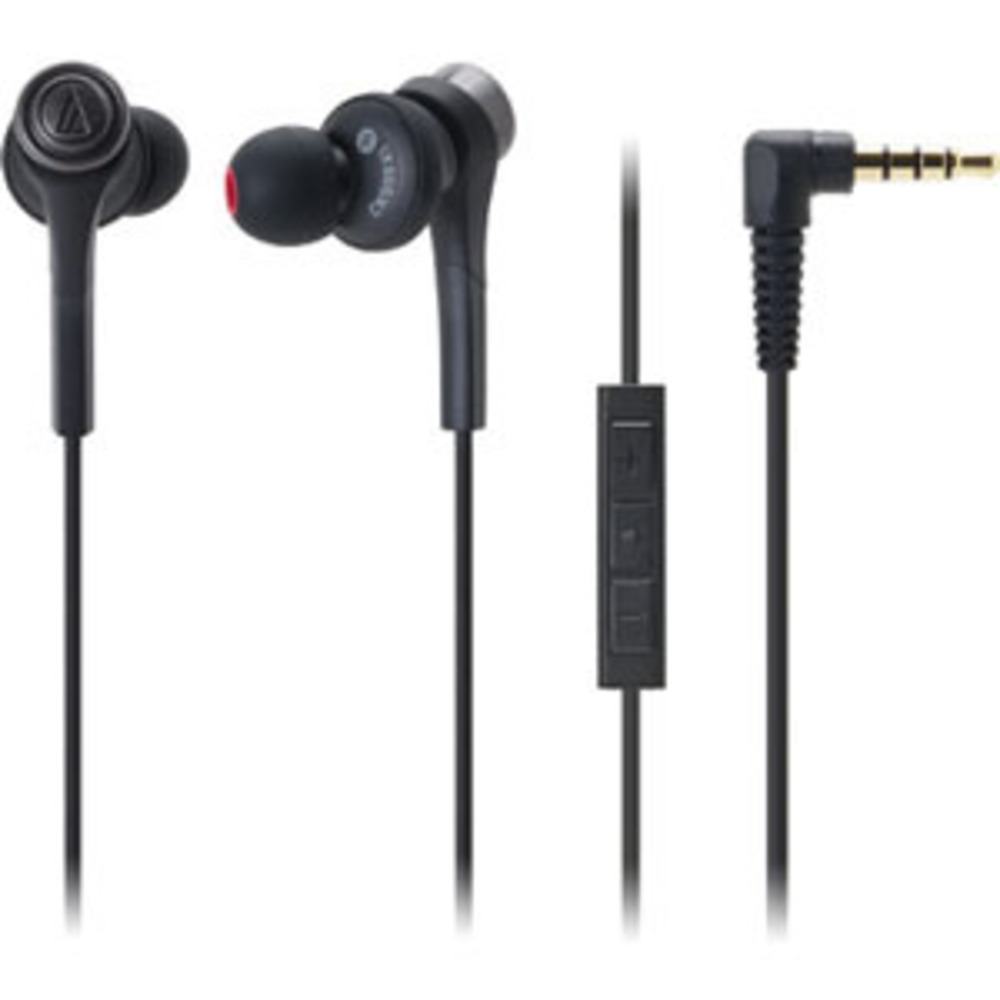 Наушники внутриканальные для iPhone Audio-Technica ATH-CKS55Xi BK