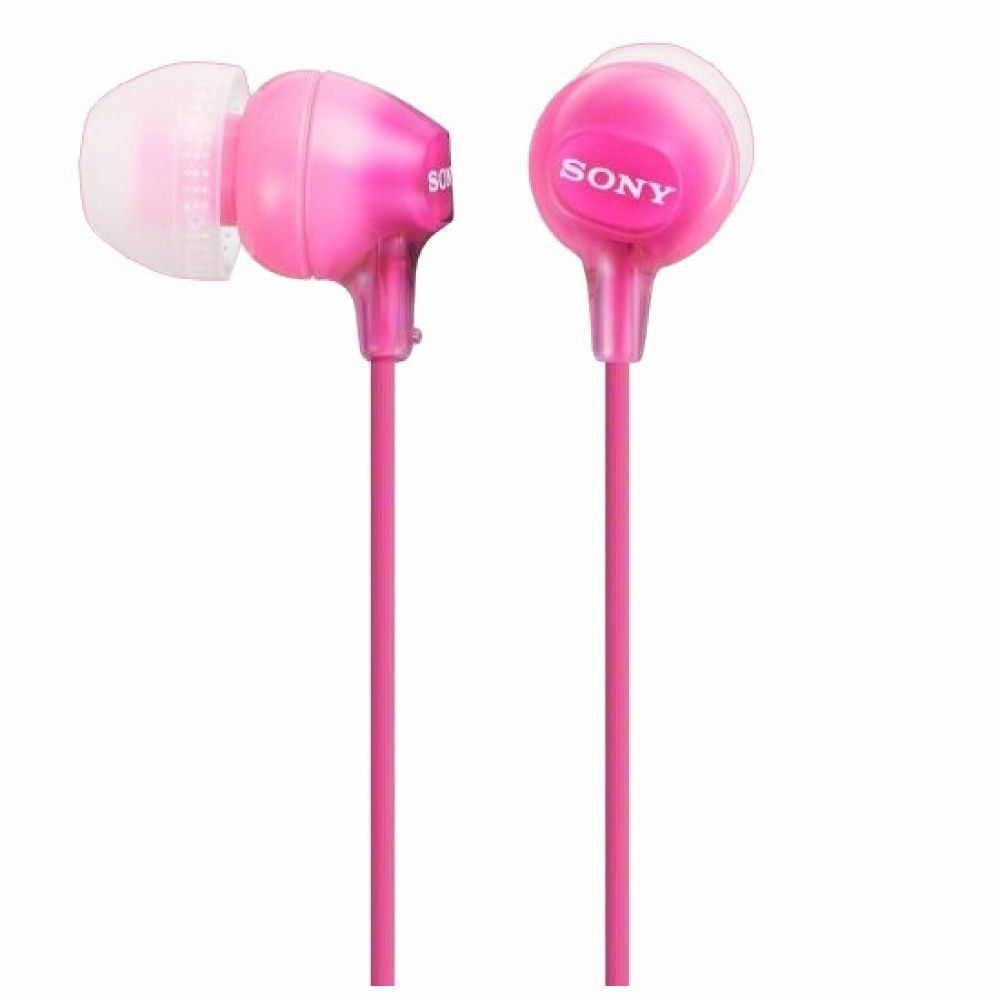 Наушники внутриканальные классические Sony MDR-EX15LP Pink