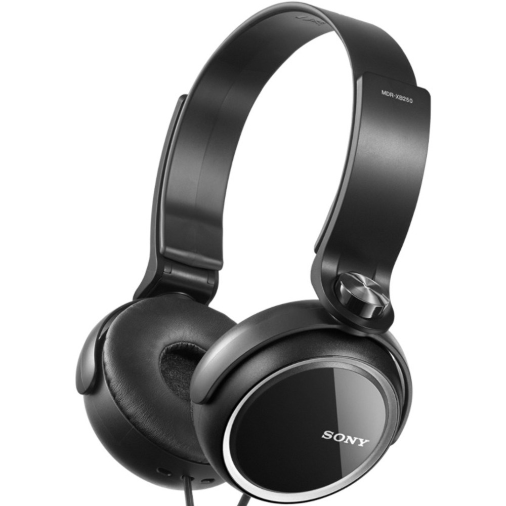 Наушники мониторные классические Sony MDR-XB250 Black