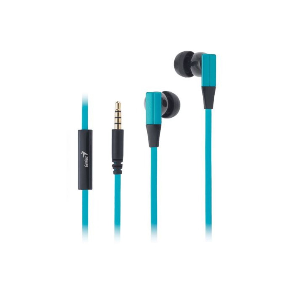 Наушники внутриканальные классические Genius HS-M230 Turquoise