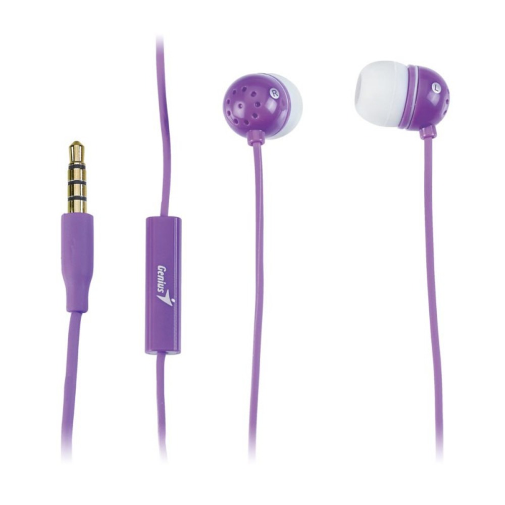 Наушники внутриканальные классические Genius HS-M230 Purple