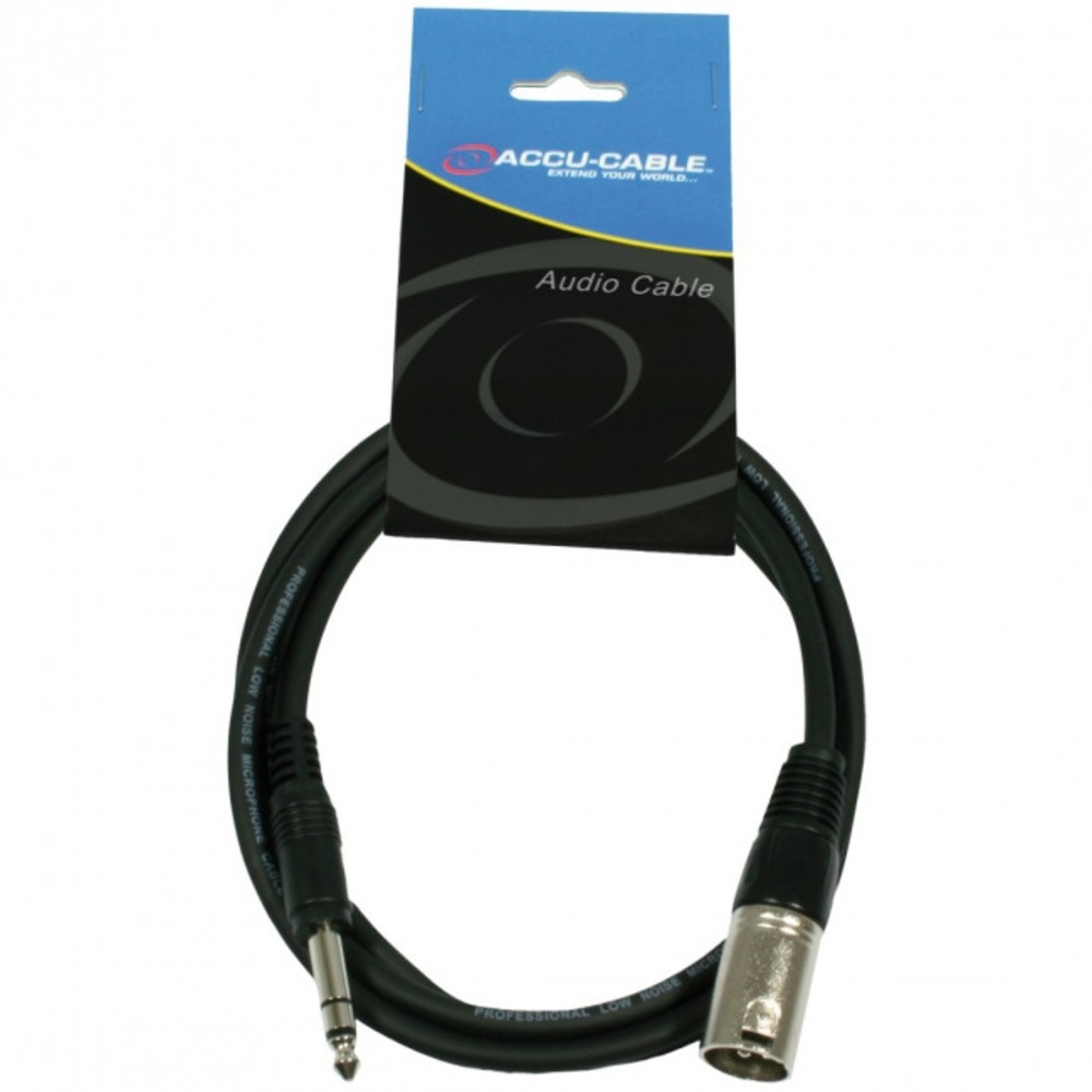 Кабель аудио 1xJack - 1xXLR American DJ AC-XM-J6S/3 3.0m