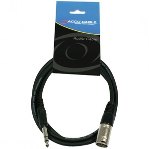 Кабель аудио 1xJack - 1xXLR American DJ AC-XM-J6S/3 3.0m