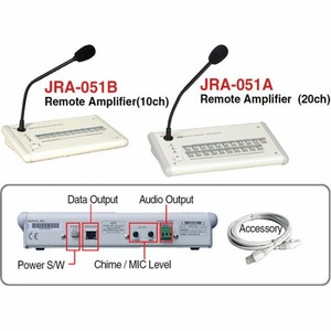 Микрофонная консоль для оповещения Jedia JRA-051A
