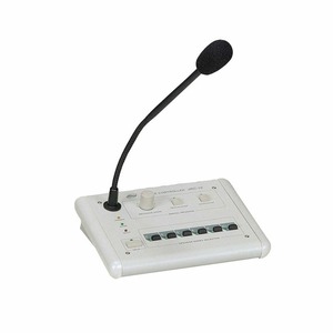 Настольный микрофон для оповещения Jedia JRC-10