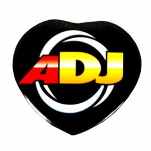 Сувенир American DJ Pin Button I love ADJ