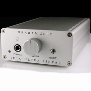 Усилитель для наушников транзисторный Graham Slee Solo Ultra-Linear Silver/PSU1