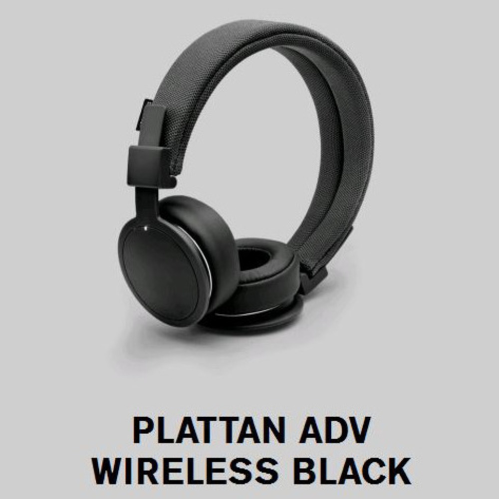Наушники мониторные беспроводные Urbanears Plattan ADV Wireless Black