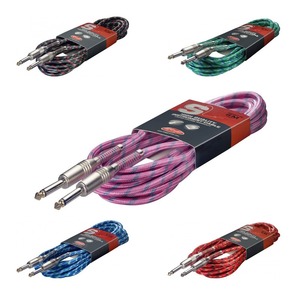 Кабель аудио 1xJack - 1xJack Stagg SGC6VT PK 6.0m