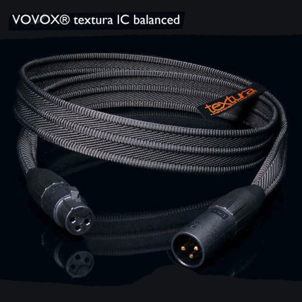 Кабель аудио 2xXLR - 2xXLR Vovox Textura IC Balanced XLR 1.0m