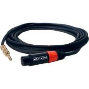 Кабель аудио 1xJack - 1xXLR WhirlWind STF50 15.0m