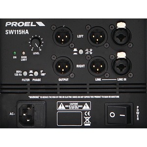 Активный сабвуфер Proel SW 115HAV2