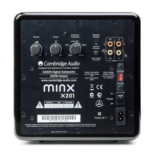 Сабвуфер закрытого типа Cambridge Audio Minx X201 Black