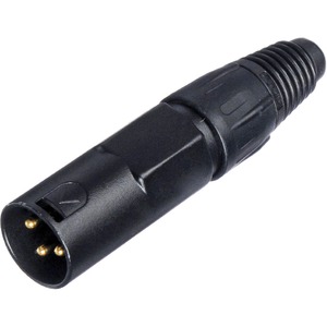 Разъем XLR (Папа) WhirlWind WI3M-BK