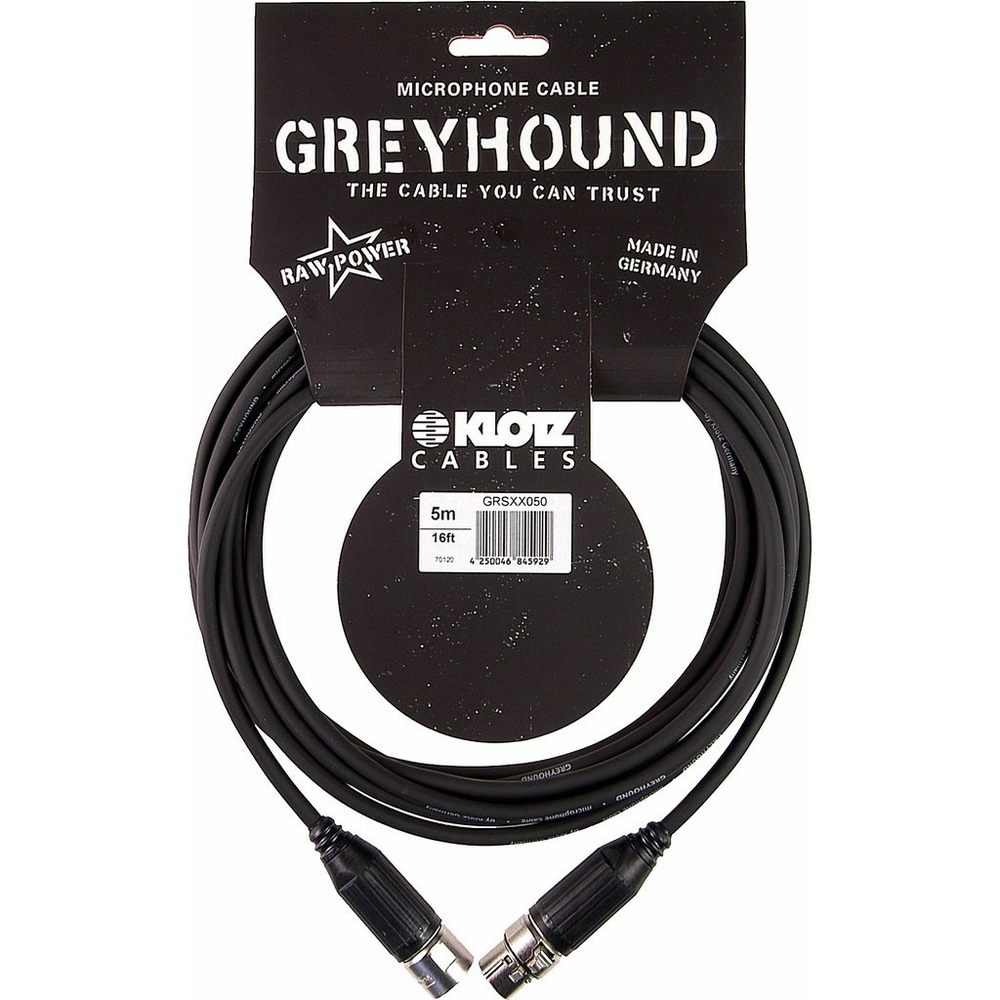 Кабель аудио 1xJack - 1xXLR KLOTZ GRSXP050 5.0m