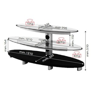 Тумба для ТВ MPM Opera SAV-07 Volterra