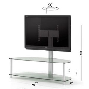 Тумба для ТВ Just-Racks JR1200-AL
