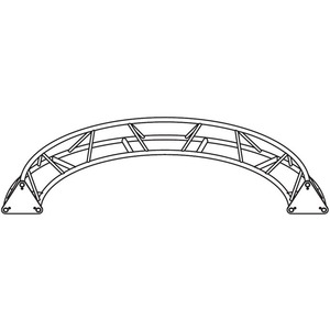 Круг треугольной конфигурации Dura Truss DT 33 Circle 4m 4 parts