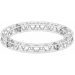 Круг квадратной конфигурации Dura Truss DT 34 Circle 6m 8 parts