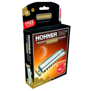 Губная гармошка Hohner 360° (M55016X)