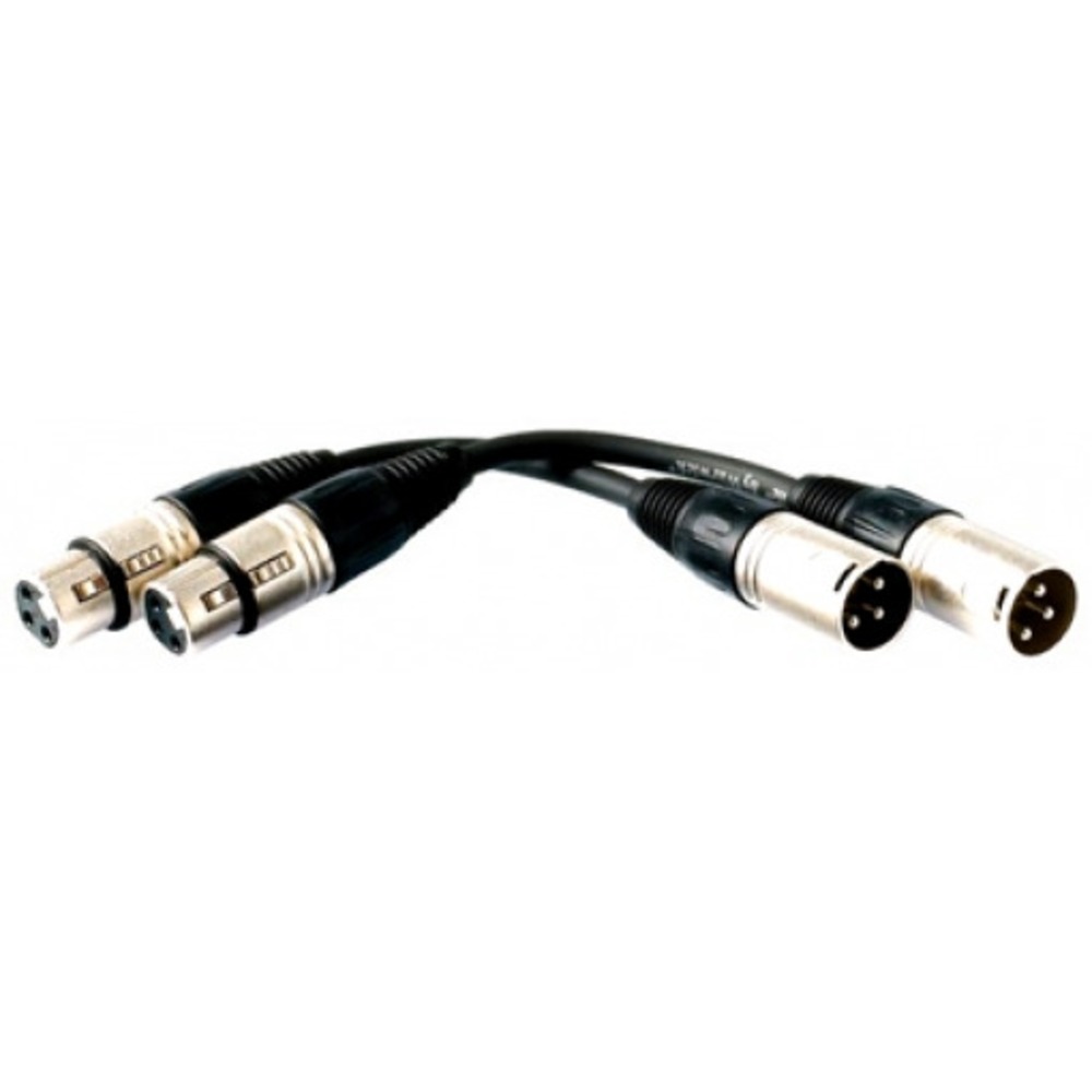 Кабель аудио 1xXLR - 1xXLR Rockcable RCL30300 D6 0.5m