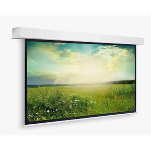 Экран для дома, настенно потолочный с электроприводом Projecta Descender Electrol 216x340 Matte White (10103126)