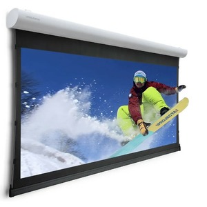 Экран для дома, настенно потолочный с электроприводом Projecta Elpro Concept 204x320 см (144) MatteWhite (10103542)