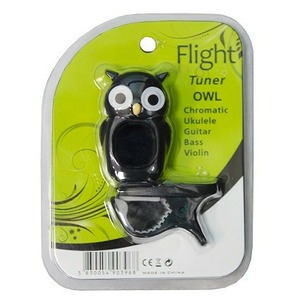 Тюнер/метроном Flight OWL BLACK