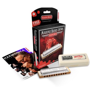 Губная гармошка Hohner Marine Band 1896/20 C гармонический минор (M1896216X)