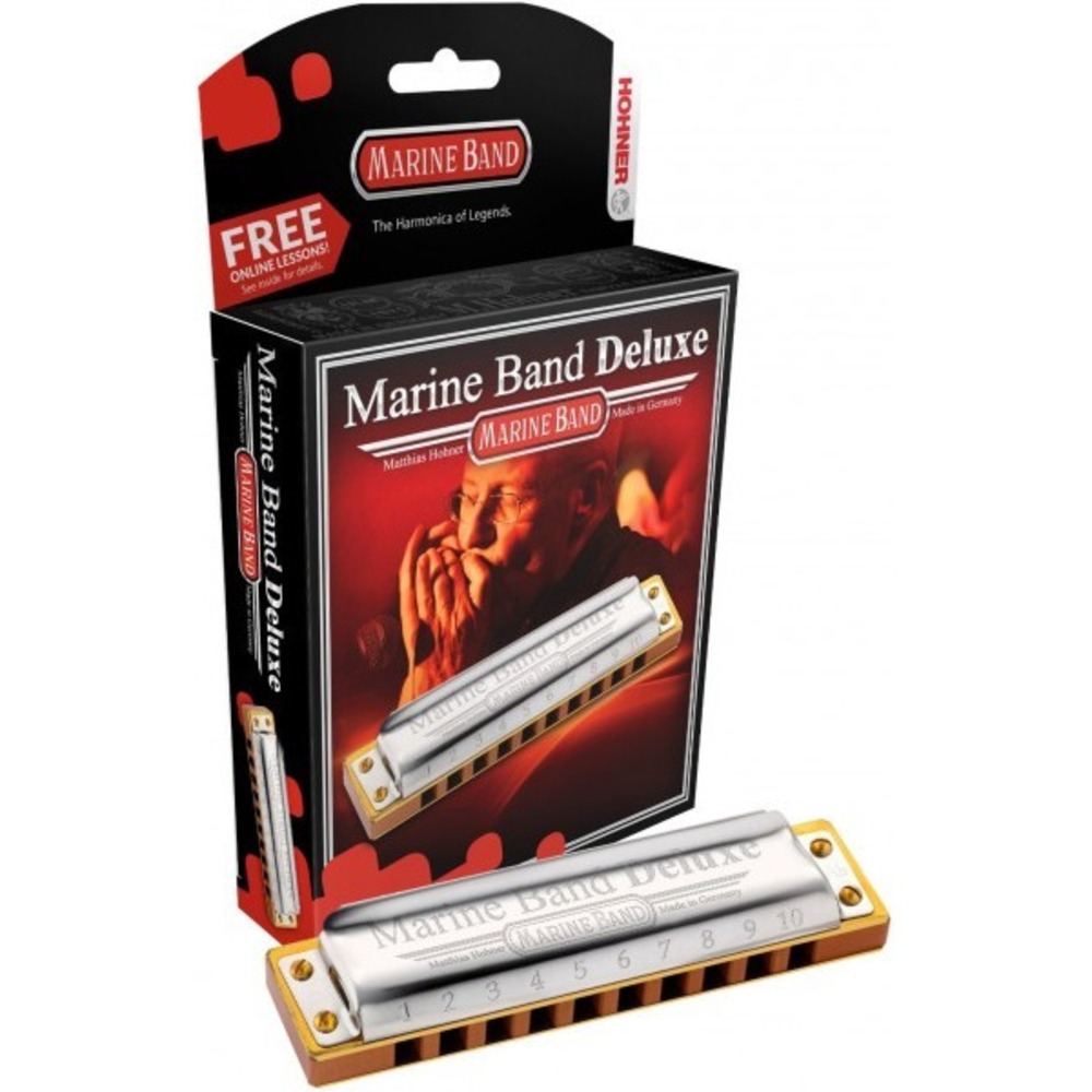 Губная гармошка Hohner Marine Band F nat. minor (M1896466X)