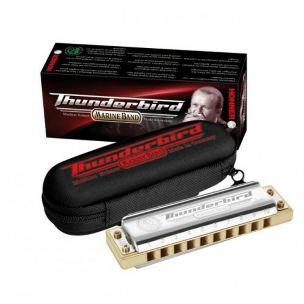 Губная гармошка Hohner Marine Band Thunderbird Low Bb (M201174)