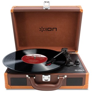 Проигрыватель винила ION Audio Vinyl Motion Deluxe Brown