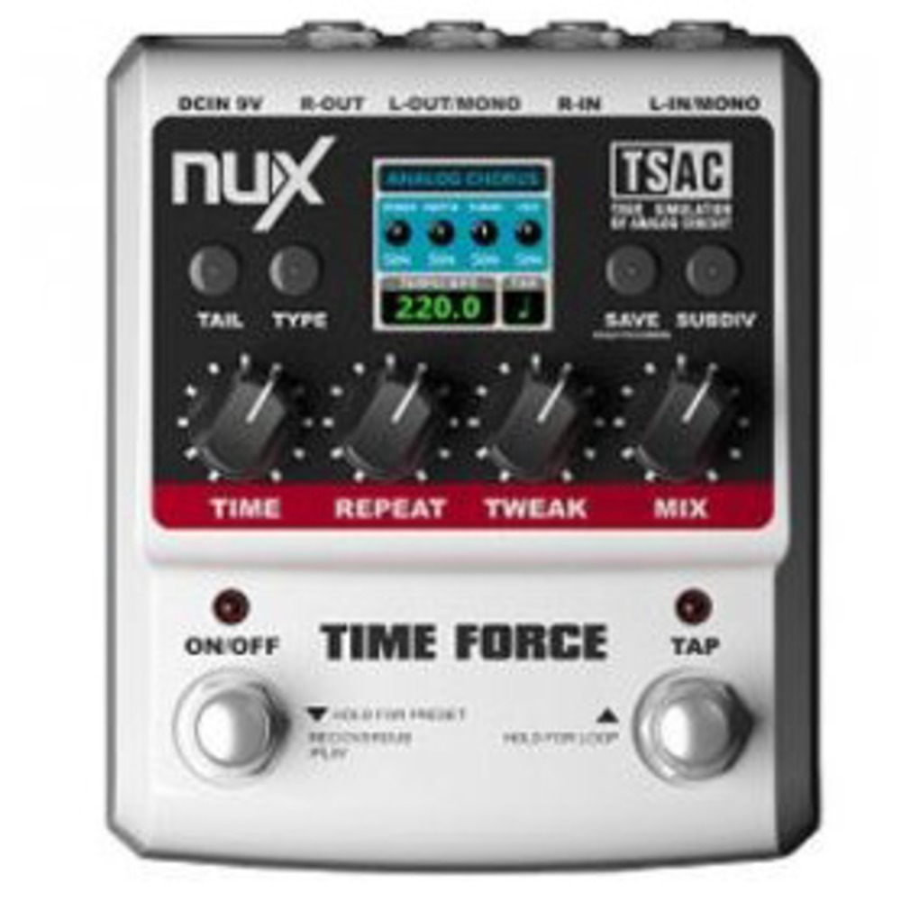 Гитарная педаль эффектов/ примочка NUX TIME FORCE